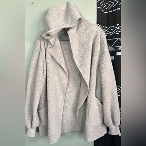 Zenana Outfitters Hooded Sherpa L